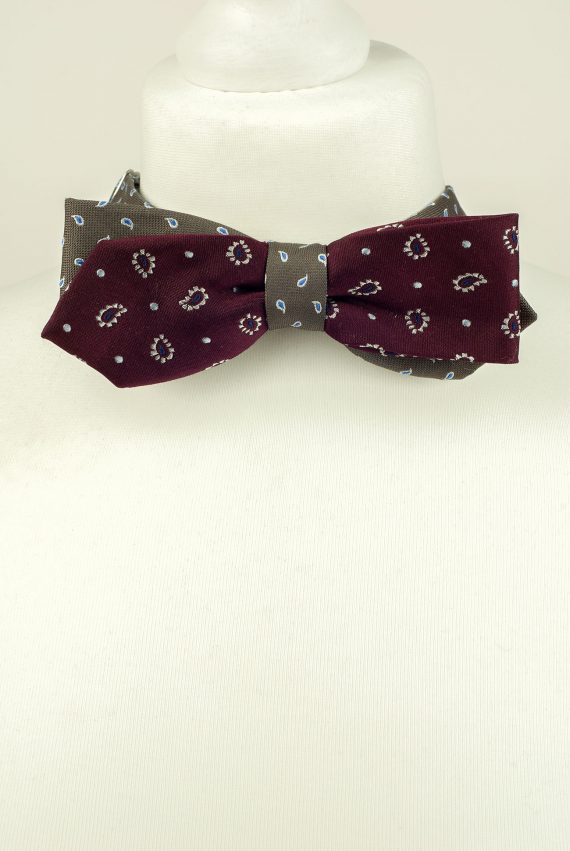 Stylised Paisley Bow Tie