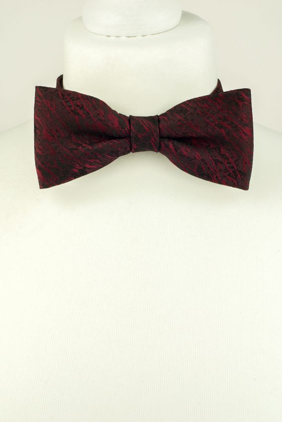 Classic Burgundy Colour Bow Tie