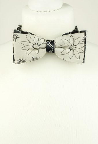 Floral Print Bow Tie