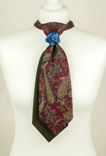 Floral Tie, Silk Tie, Vintage Necktie