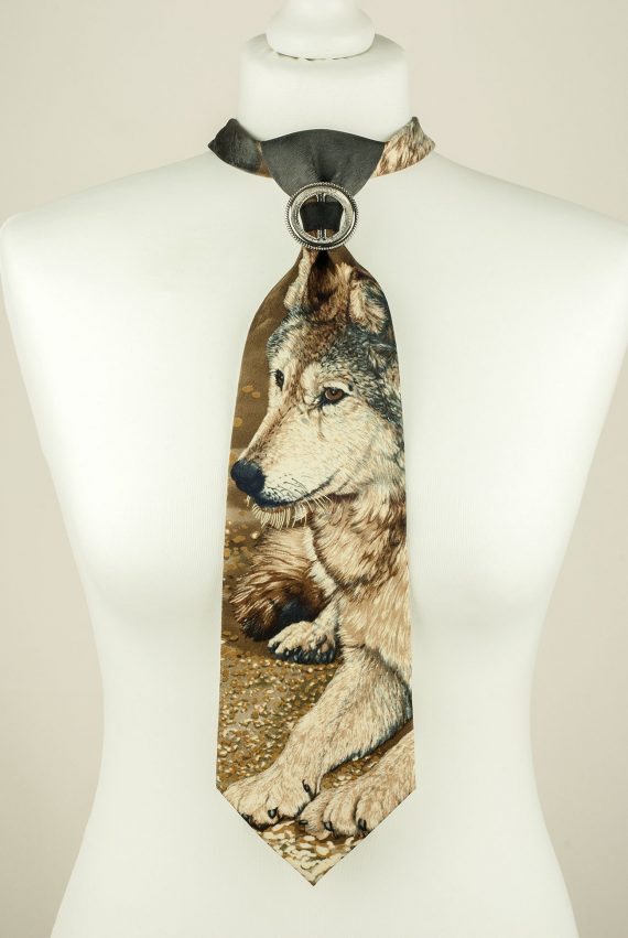 Grey, Wolf Necktie