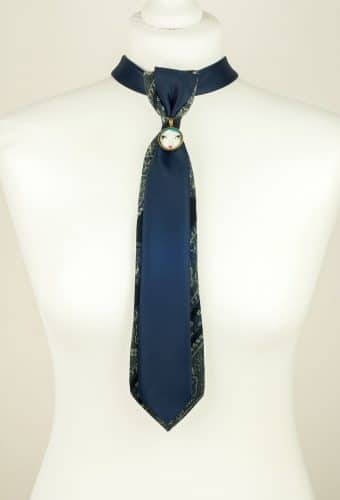 Blue Necktie, Skinny Tie