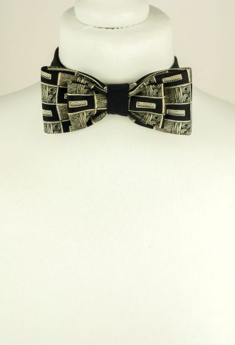 Silk Bow Tie, Black Bow Tie