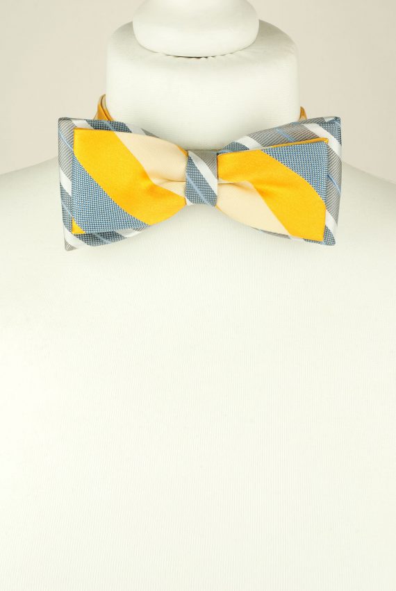 Yellow Bow Tie, Striped Bow Tie