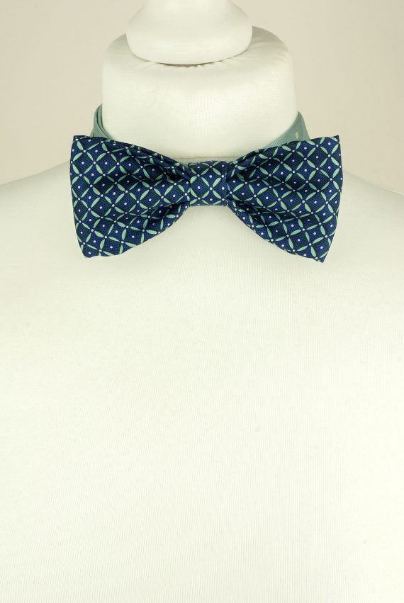 Pure Silk Bow Tie, Blue Bow Tie