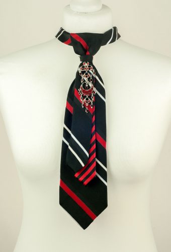 Black Tie, Red and Black Necktie