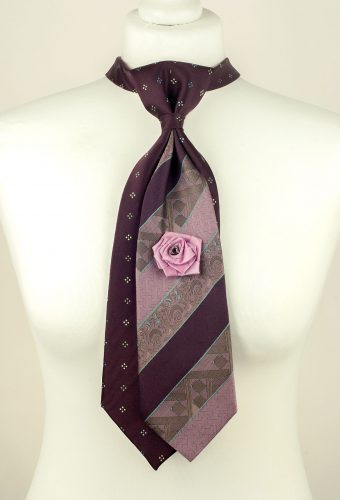 Burgundy Tie, Rose Blush Tie
